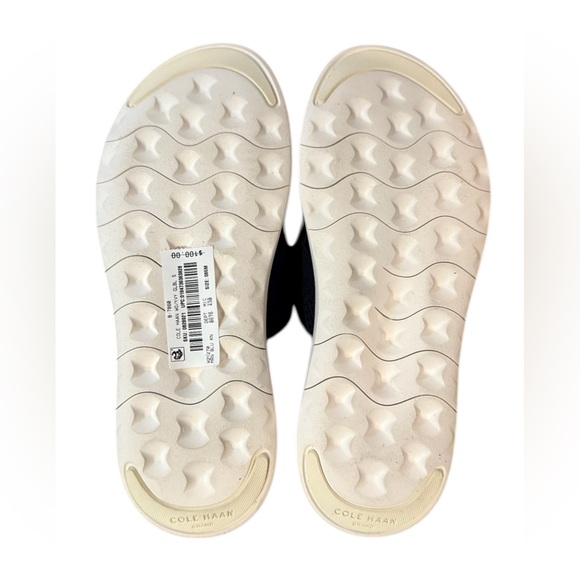 Cole Haan Zerogrand Global Stitchlite Slide Sandals Navy Blue Women’s Size 6.5 - Picture 7 of 8